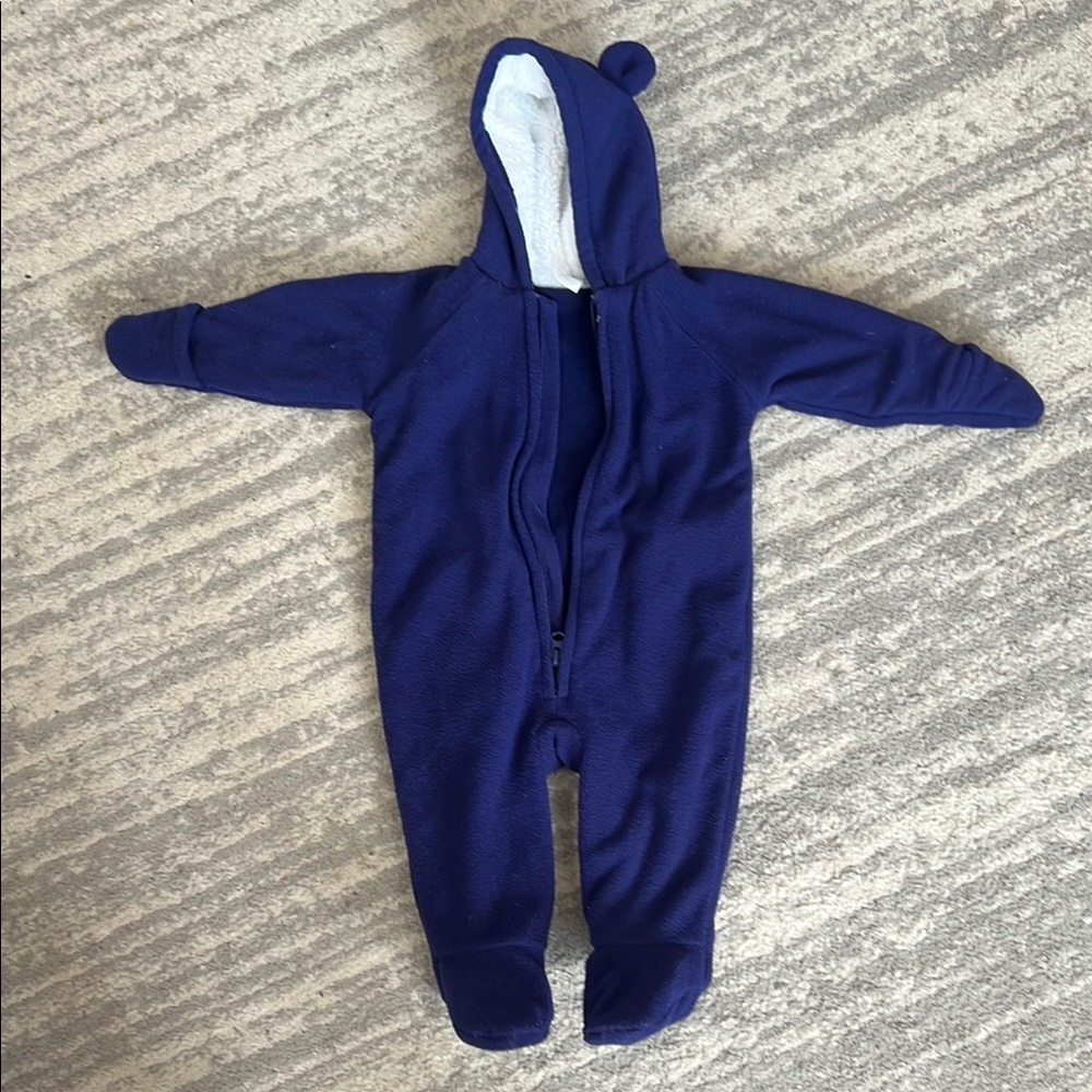 Cozy Blue Kids One Piece